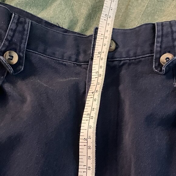 Vintage Kettle Creek Co Pants Womens Blue Culottes Wide Leg Cropped Sailor Blue - Picture 9 of 14
